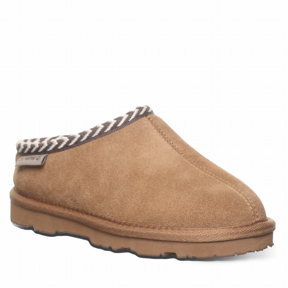 Kapcie Dziecięce Bearpaw Tabitha Youth Brązowe | MSY3732MV