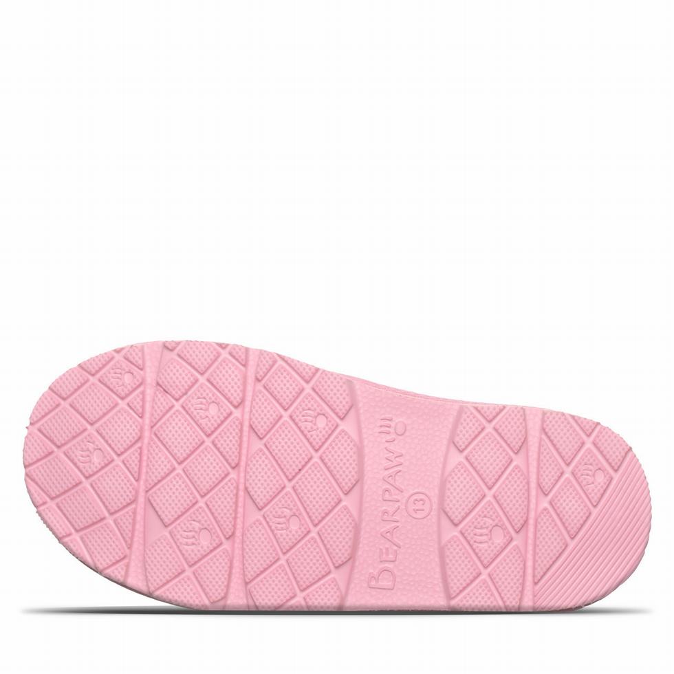 Kapcie Dziecięce Bearpaw Tabitha Youth Różowe | GRH165PN