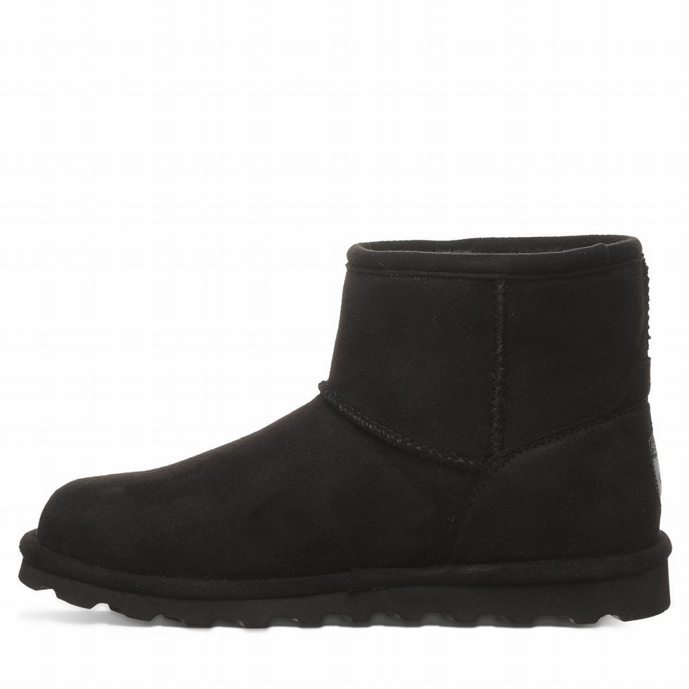 Kozaki Damskie Bearpaw Alyssa Vegan Czarne | PEF7698MM