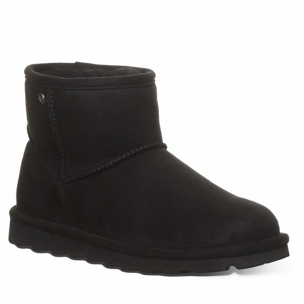 Kozaki Damskie Bearpaw Alyssa Vegan Czarne | PEF7698MM