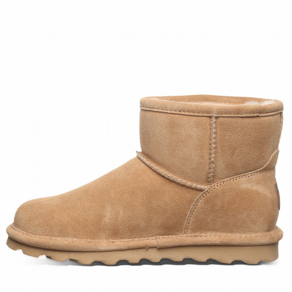 Kozaki Damskie Bearpaw Alyssa Wide Brązowe | UVM737RT