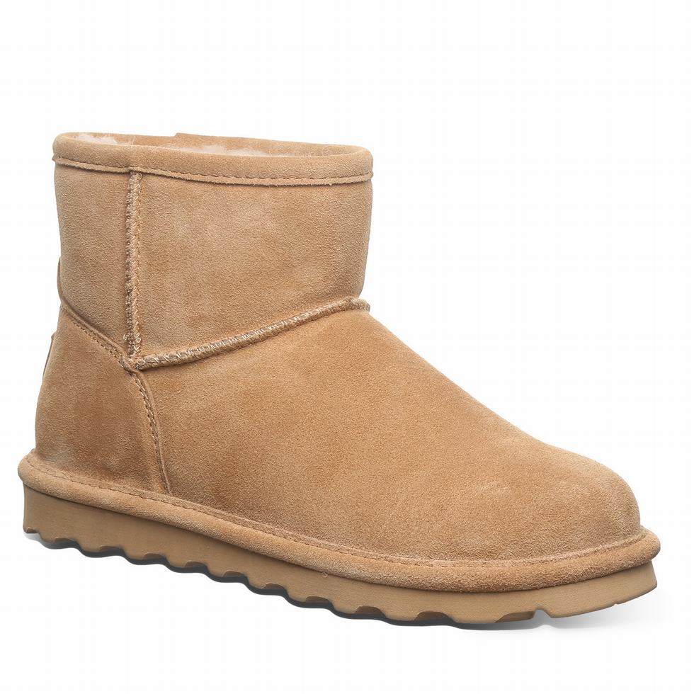 Kozaki Damskie Bearpaw Alyssa Wide Brązowe | UVM737RT