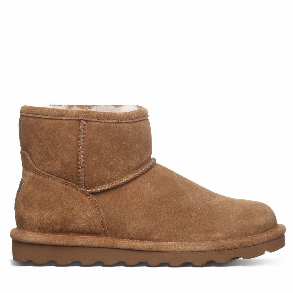 Kozaki Damskie Bearpaw Alyssa Wide Brązowe | NAH256CG