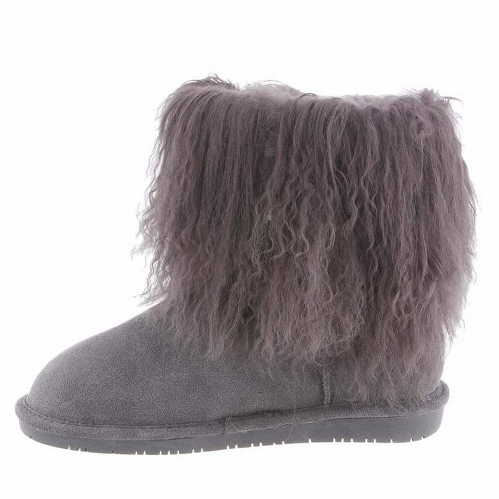 Kozaki Damskie Bearpaw Boo Czarne | XQQ8470FS