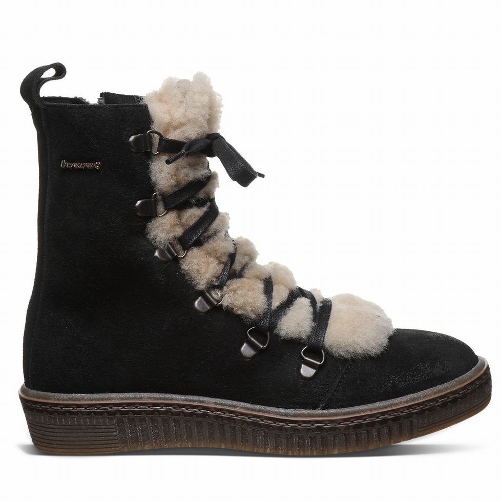 Kozaki Damskie Bearpaw Celeste Czarne | VLK27100PD