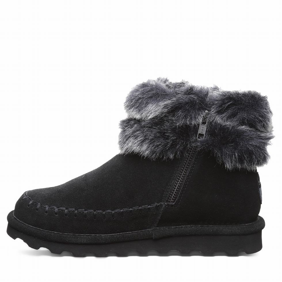 Kozaki Damskie Bearpaw Chloe Czarne | TGK1372QV