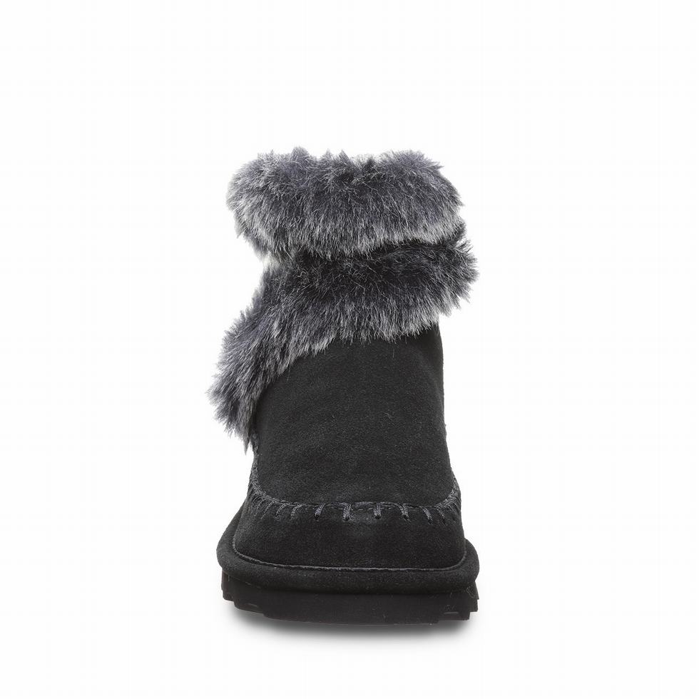 Kozaki Damskie Bearpaw Chloe Czarne | TGK1372QV