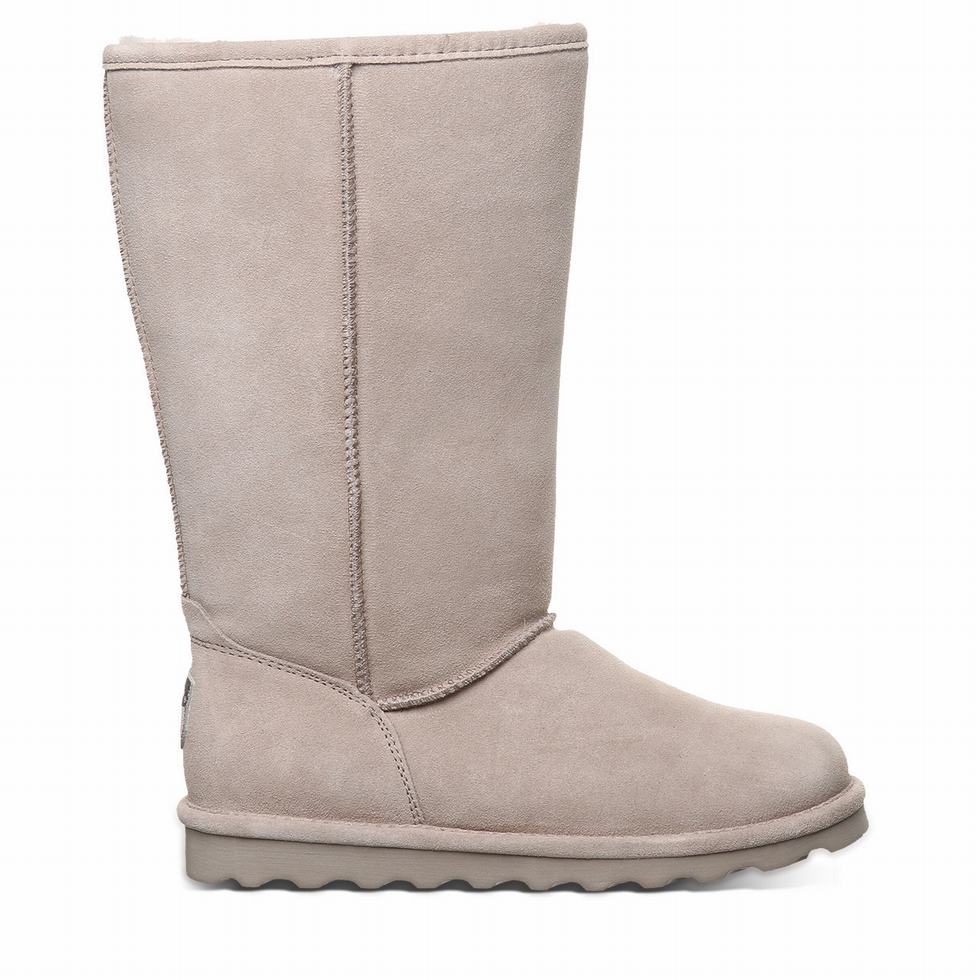 Kozaki Damskie Bearpaw Elle Tall Brązowe | EVB2247FY