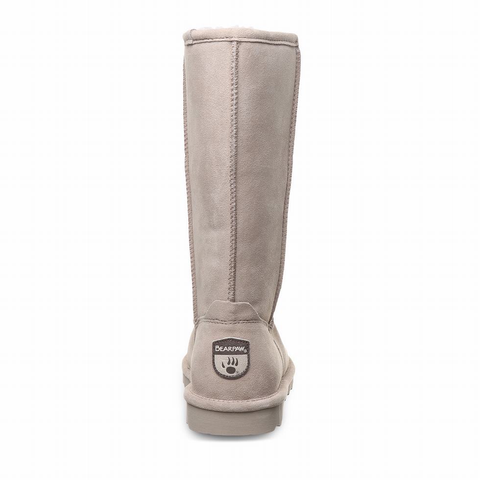 Kozaki Damskie Bearpaw Elle Tall Brązowe | EVB2247FY