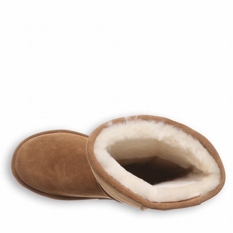 Kozaki Damskie Bearpaw Elle Tall Brązowe | QUS3991DH