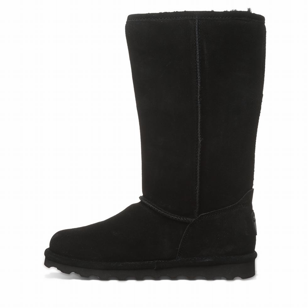 Kozaki Damskie Bearpaw Elle Tall Czarne | MVQ5813SN