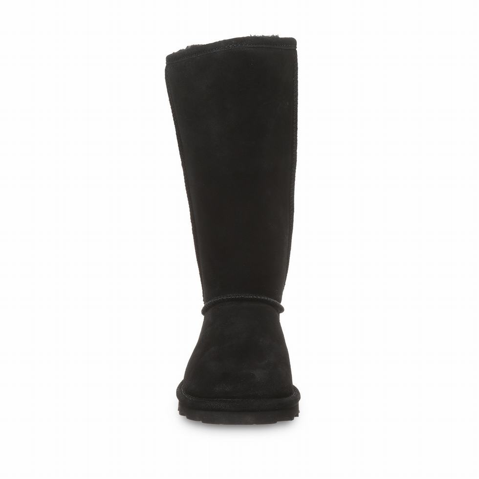 Kozaki Damskie Bearpaw Elle Tall Czarne | MVQ5813SN