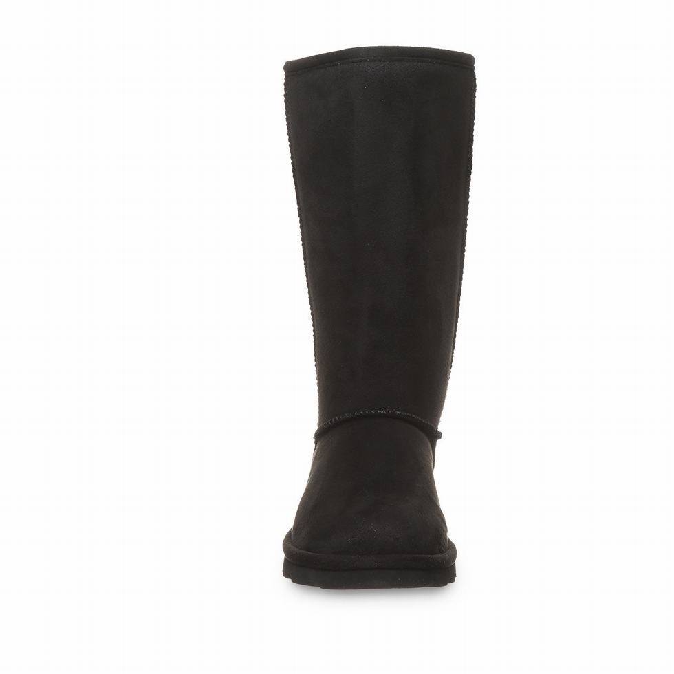 Kozaki Damskie Bearpaw Elle Tall Vegan Czarne | ROG5367MS