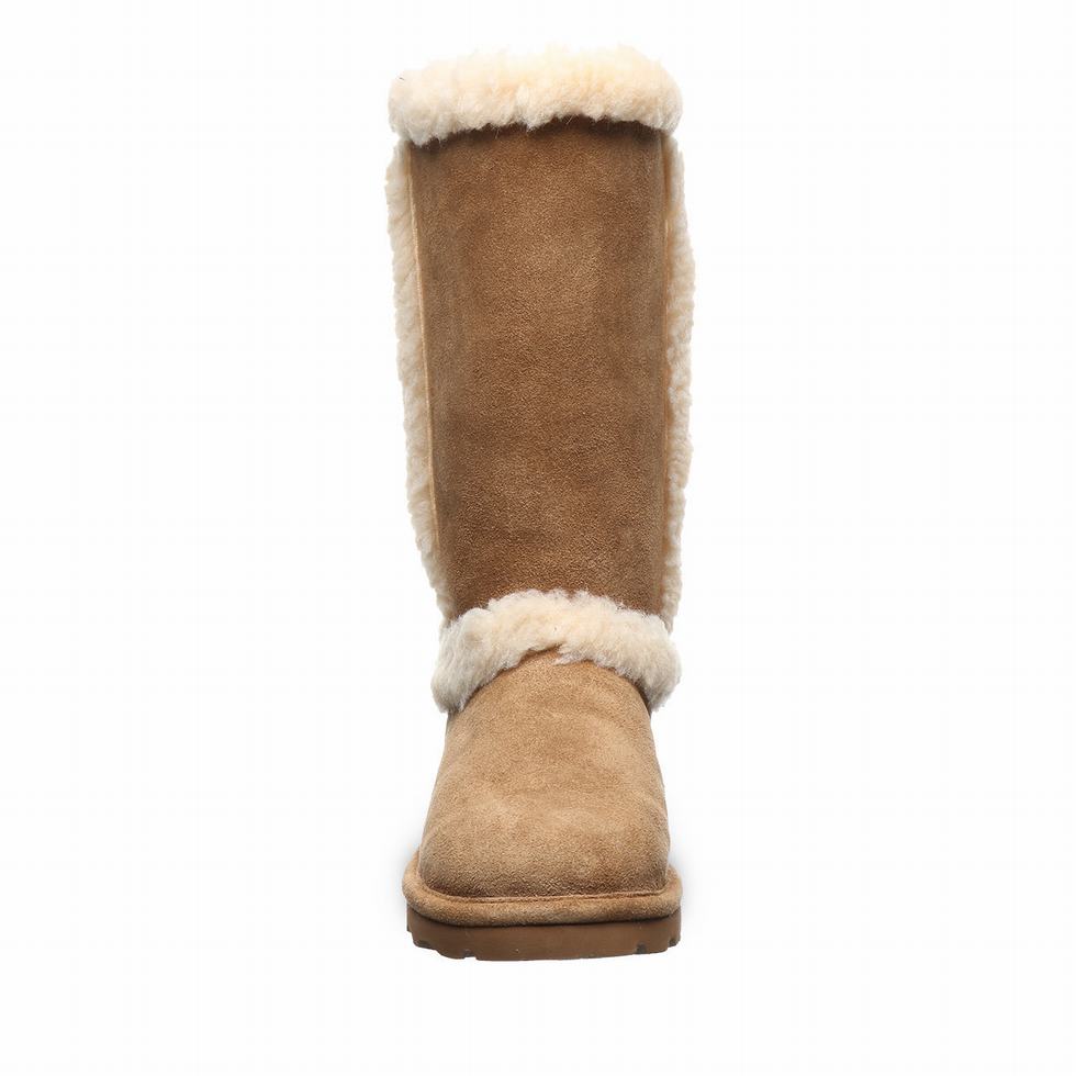 Kozaki Damskie Bearpaw Kendall Brązowe | FQN8588PK