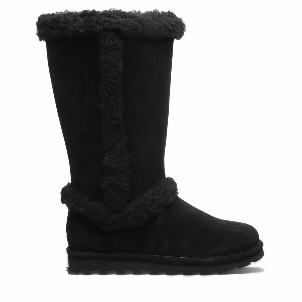 Kozaki Damskie Bearpaw Kendall Czarne | UQU5877LD