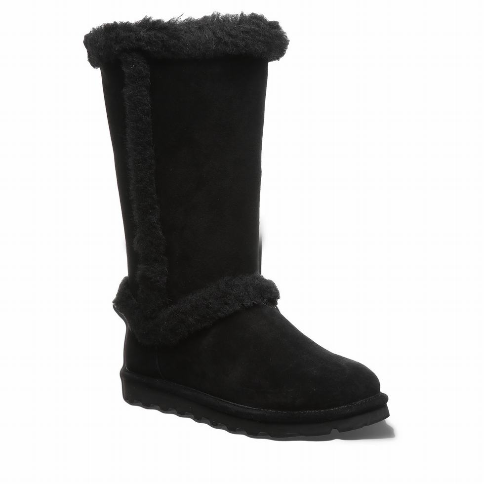 Kozaki Damskie Bearpaw Kendall Czarne | UQU5877LD