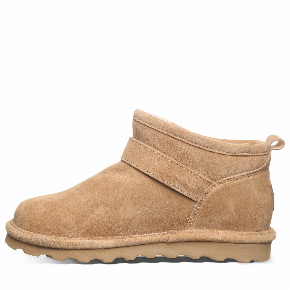 Kozaki Damskie Bearpaw Petite Wide Brązowe | OIM2214NW