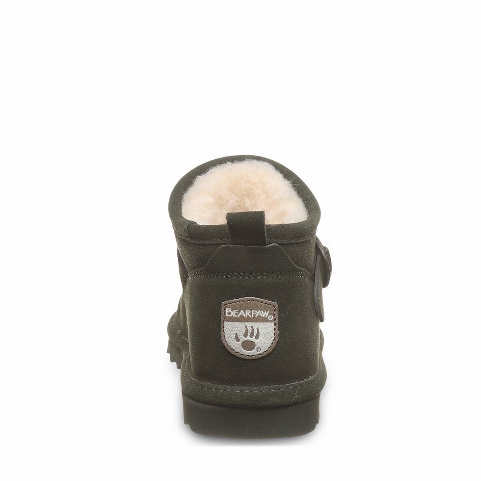 Kozaki Damskie Bearpaw Petite Zielone | FUO2636YB