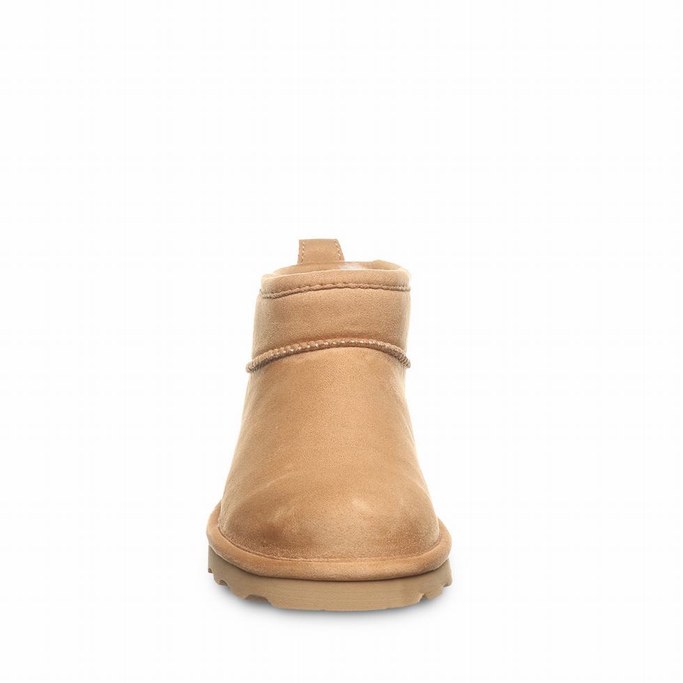 Kozaki Damskie Bearpaw Shorty Vegan Brązowe | VXA8279CO