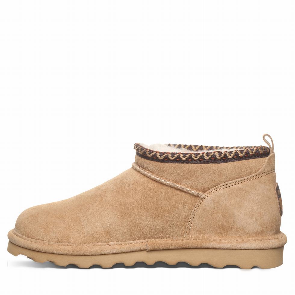 Kozaki Damskie Bearpaw Super Shorty Deco Brązowe | TDC1646FG