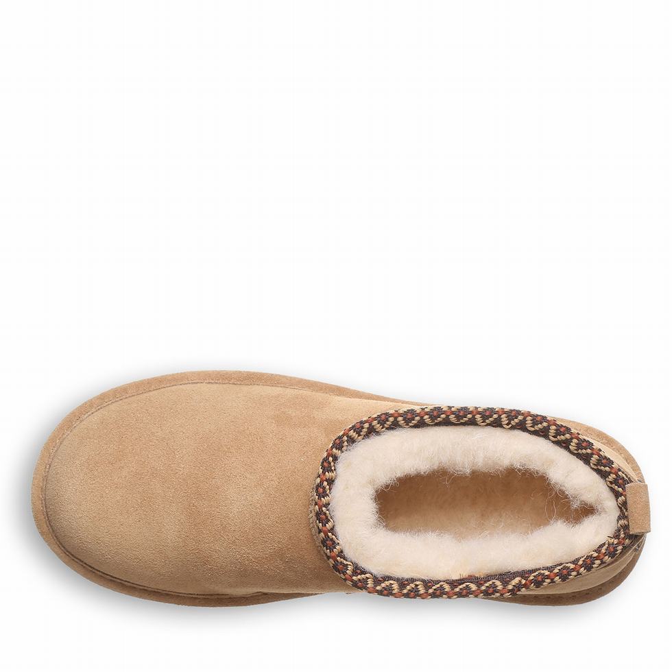 Kozaki Damskie Bearpaw Super Shorty Deco Brązowe | TDC1646FG