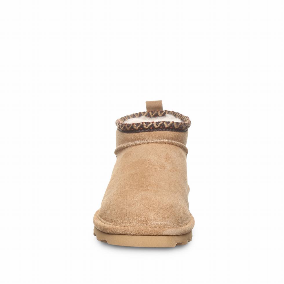 Kozaki Damskie Bearpaw Super Shorty Deco Brązowe | TDC1646FG