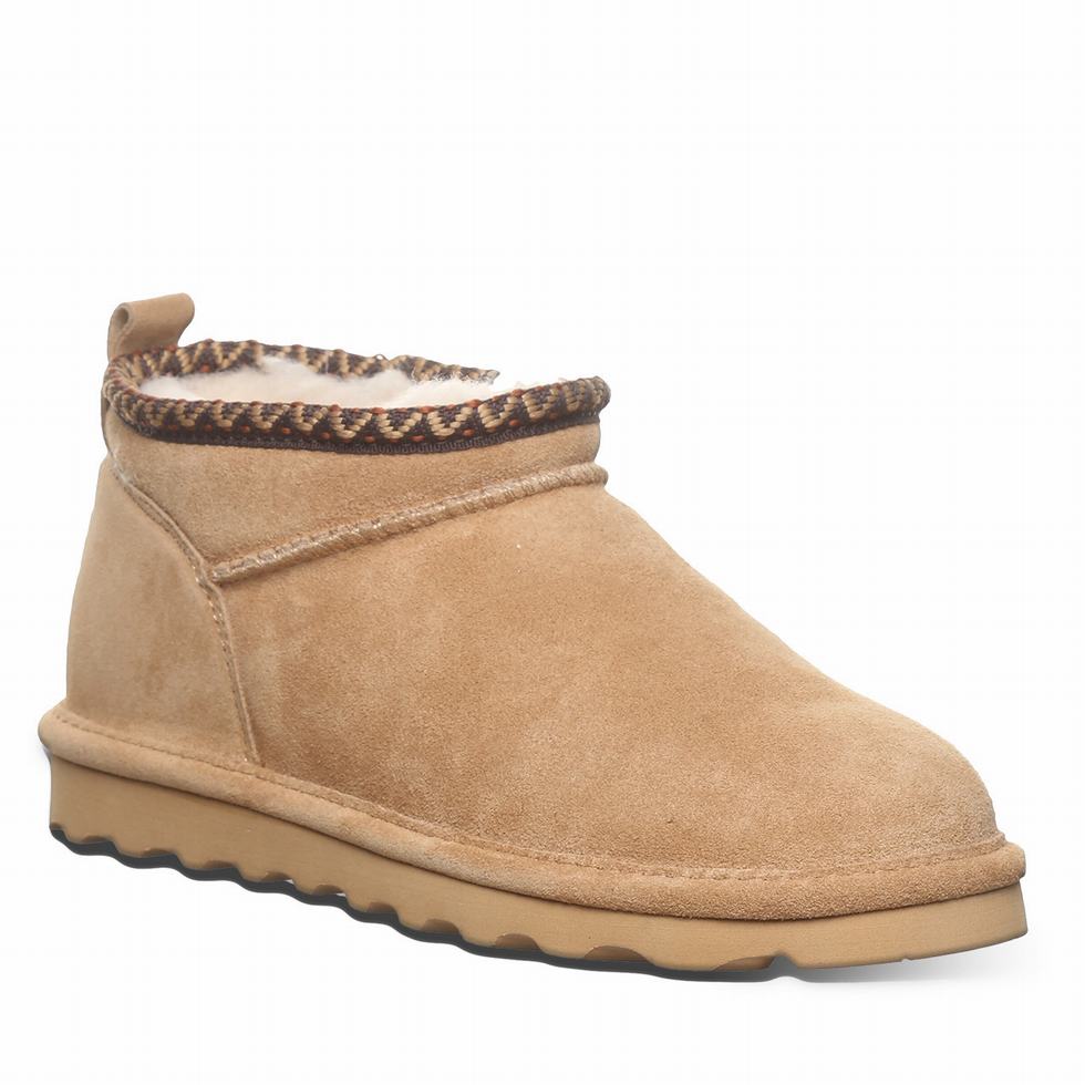 Kozaki Damskie Bearpaw Super Shorty Deco Brązowe | TDC1646FG