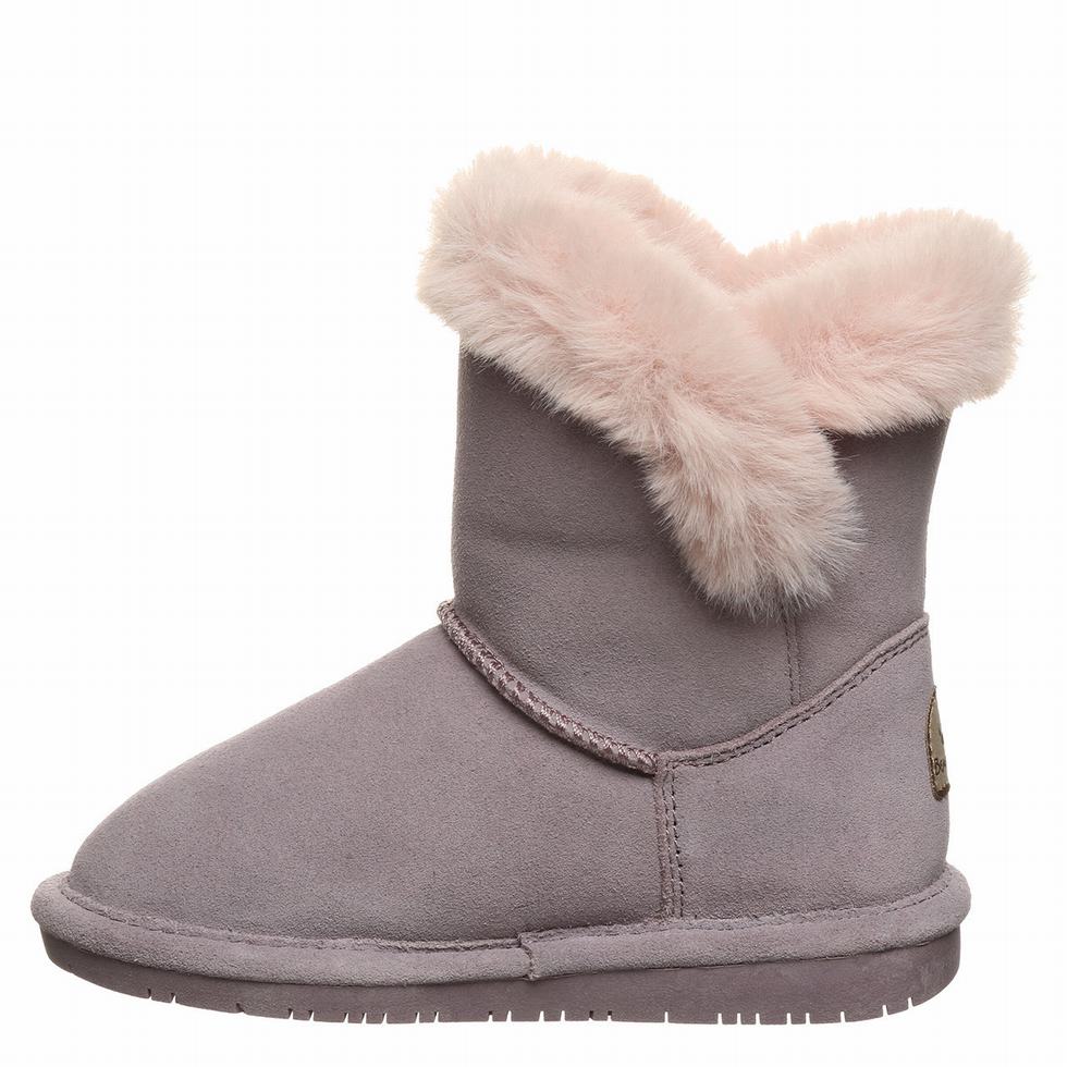 Kozaki Dziecięce Bearpaw Betsey Youth Różowe | HWY6339KC