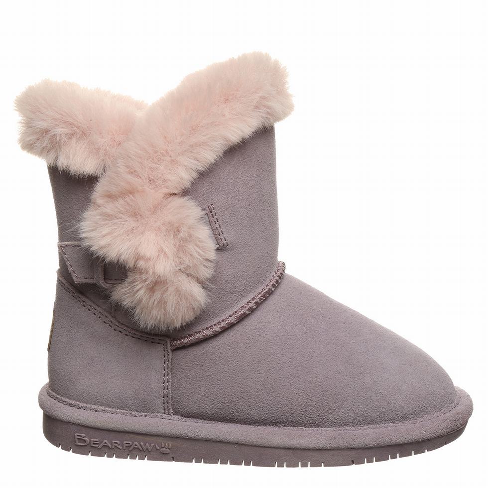 Kozaki Dziecięce Bearpaw Betsey Youth Różowe | HWY6339KC