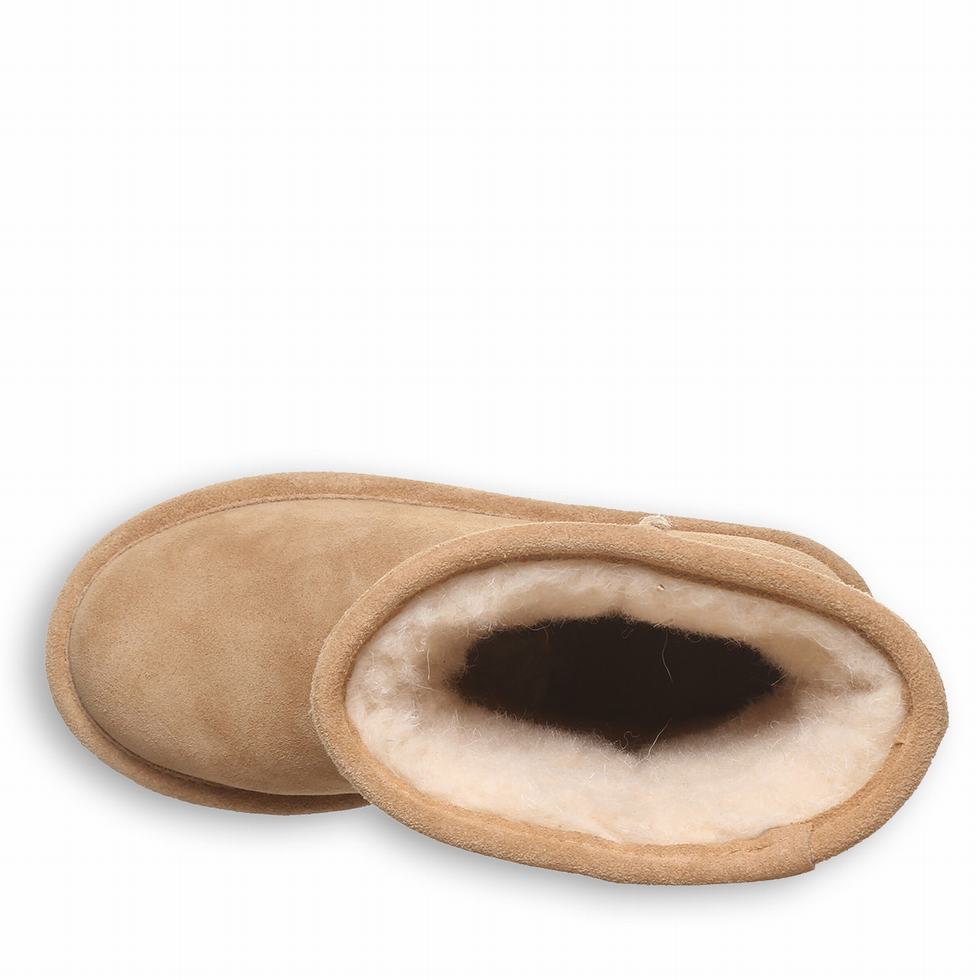 Kozaki Dziecięce Bearpaw Elle Tall Youth Brązowe | AHU8266BP