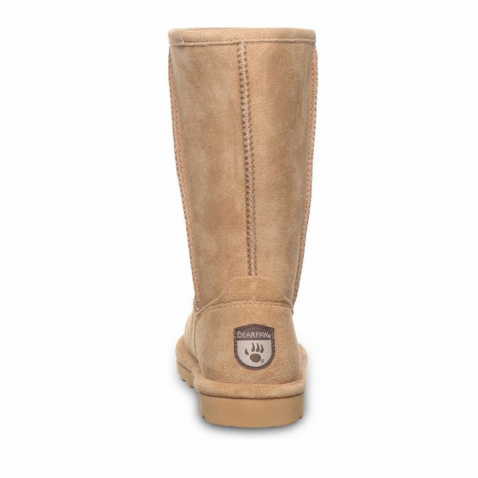 Kozaki Dziecięce Bearpaw Elle Tall Youth Brązowe | AHU8266BP