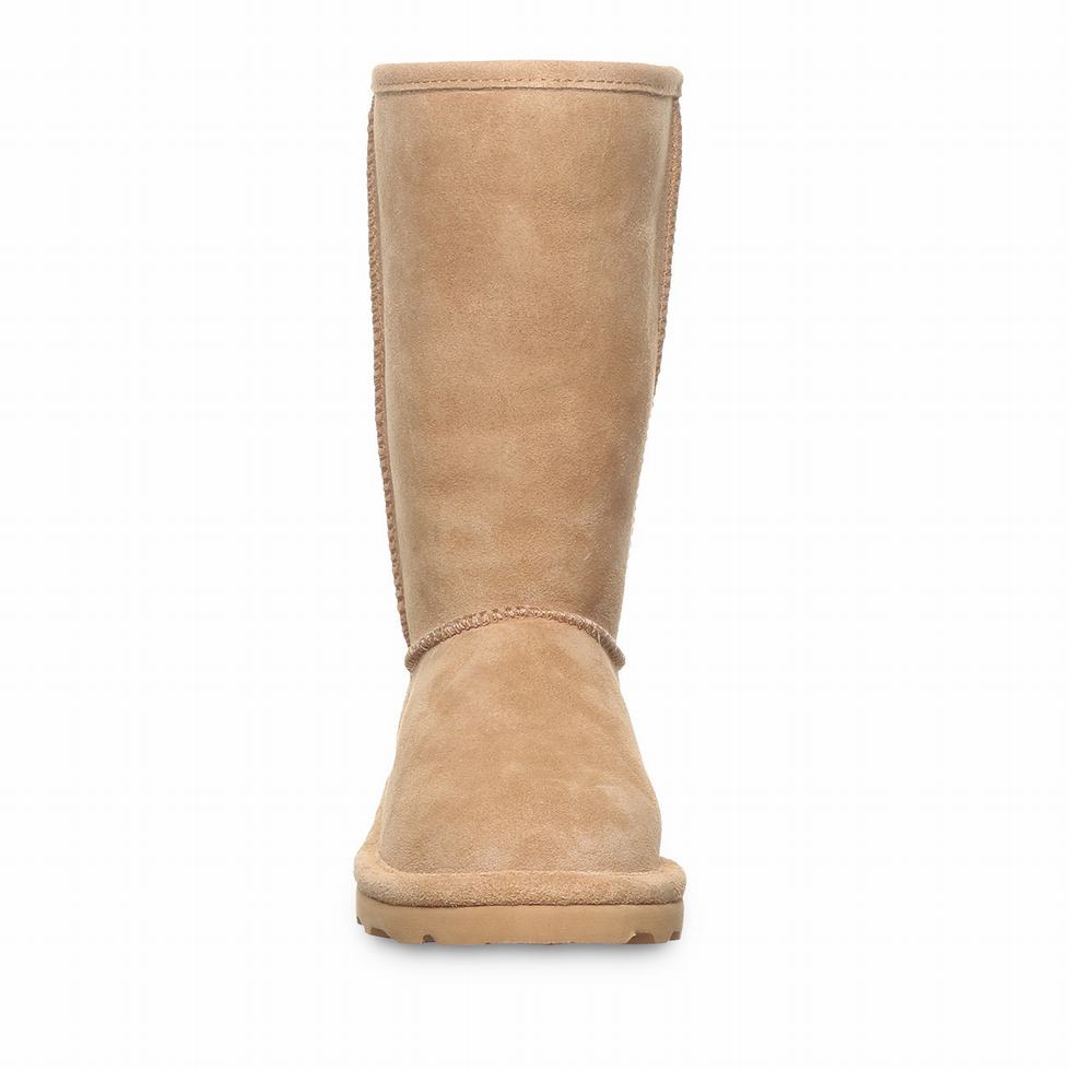 Kozaki Dziecięce Bearpaw Elle Tall Youth Brązowe | AHU8266BP