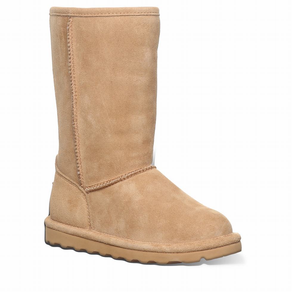 Kozaki Dziecięce Bearpaw Elle Tall Youth Brązowe | AHU8266BP