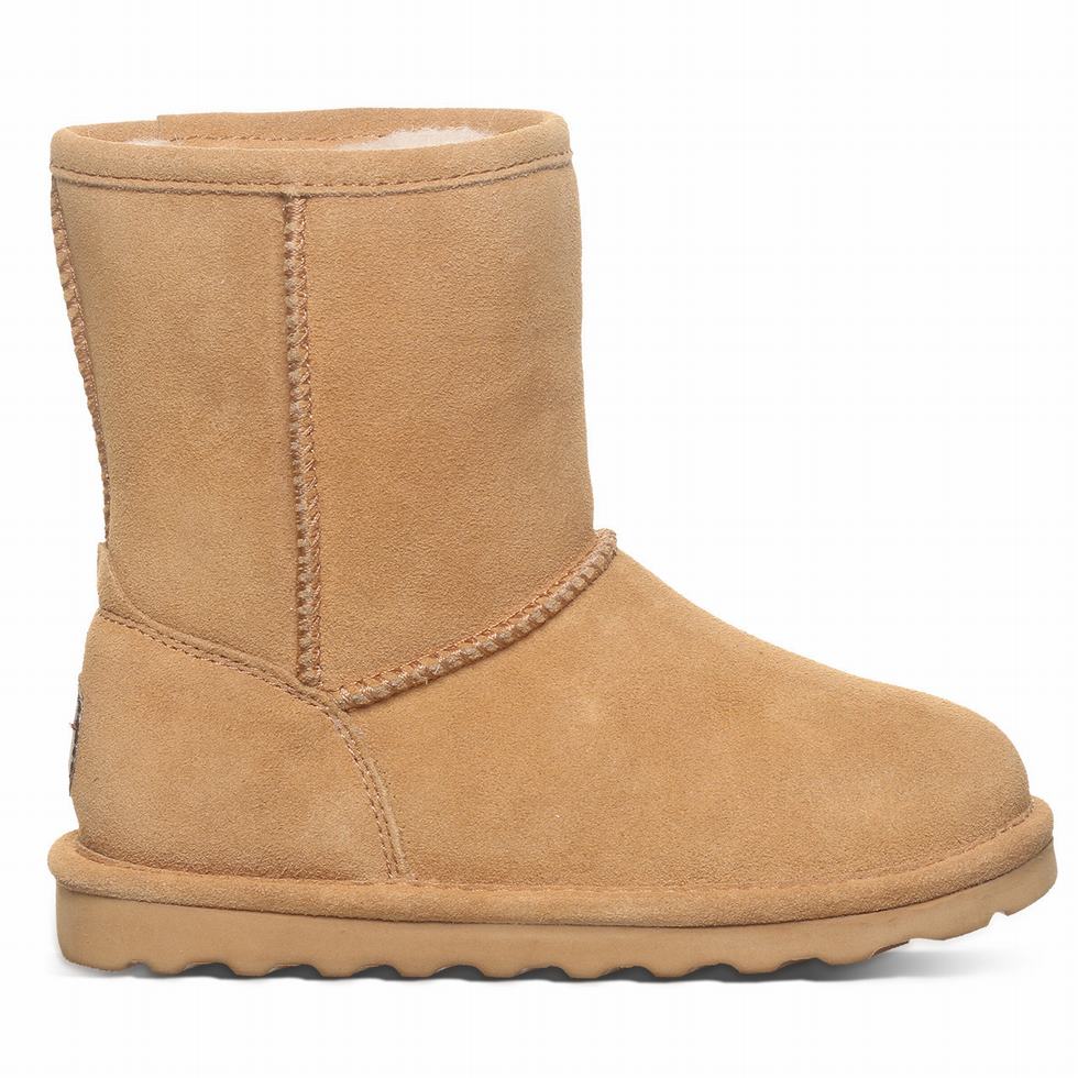 Kozaki Dziecięce Bearpaw Elle Youth Brązowe | EYS592ZS