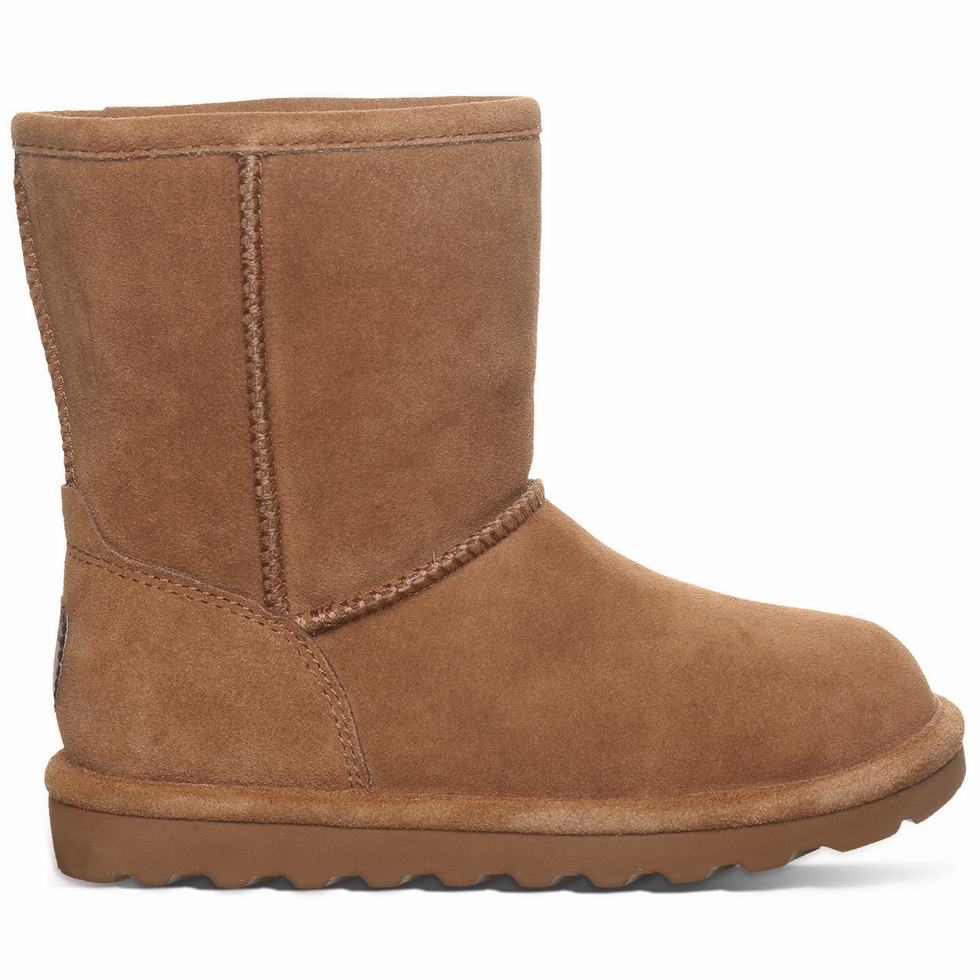 Kozaki Dziecięce Bearpaw Elle Youth Brązowe | XBJ495QV