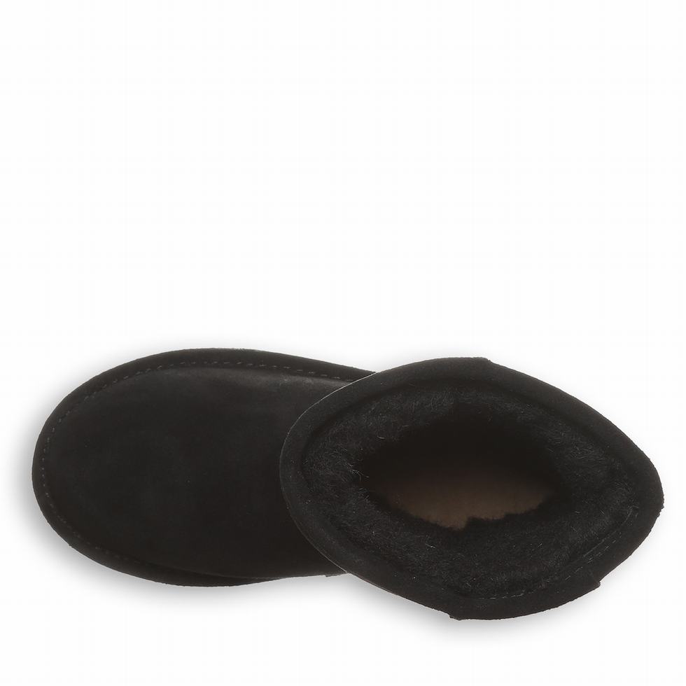 Kozaki Dziecięce Bearpaw Elle Youth Czarne | DBX9552HE