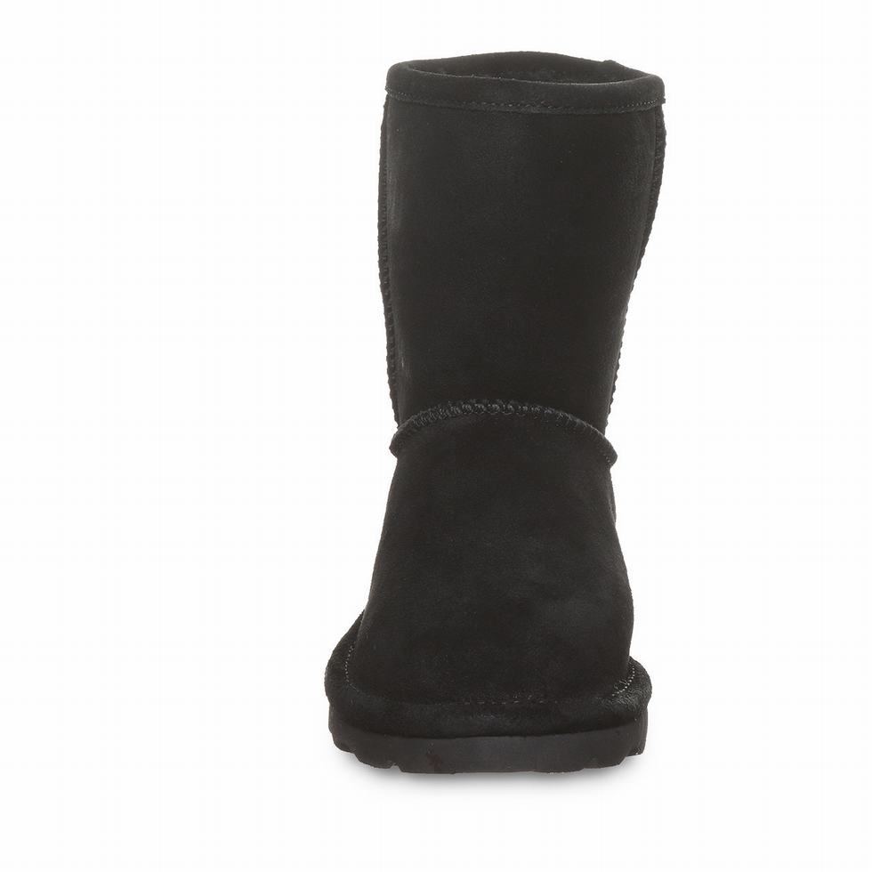 Kozaki Dziecięce Bearpaw Elle Youth Czarne | DBX9552HE