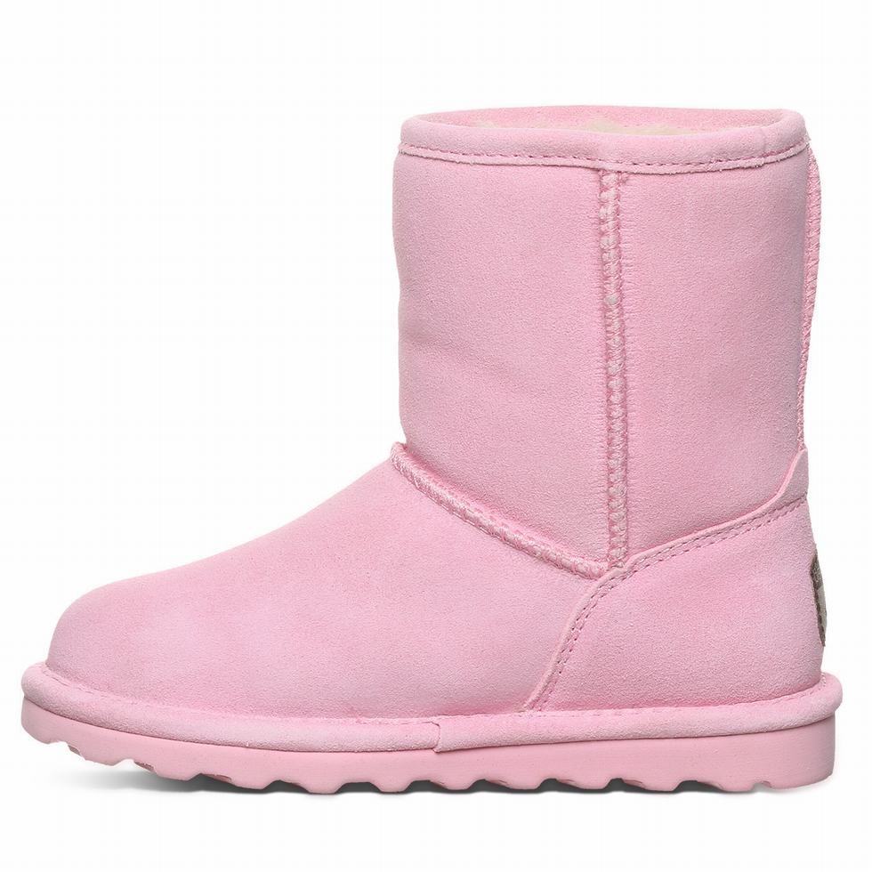 Kozaki Dziecięce Bearpaw Elle Youth Różowe | LVX5994KA