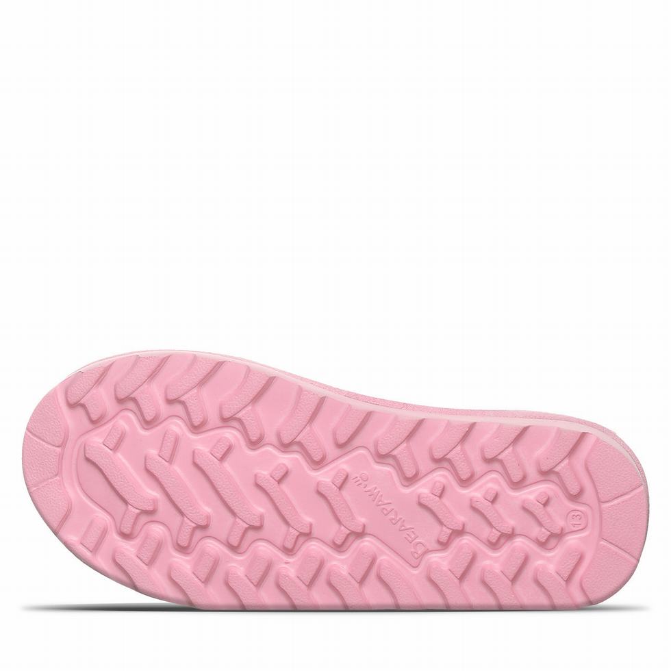 Kozaki Dziecięce Bearpaw Elle Youth Różowe | LVX5994KA