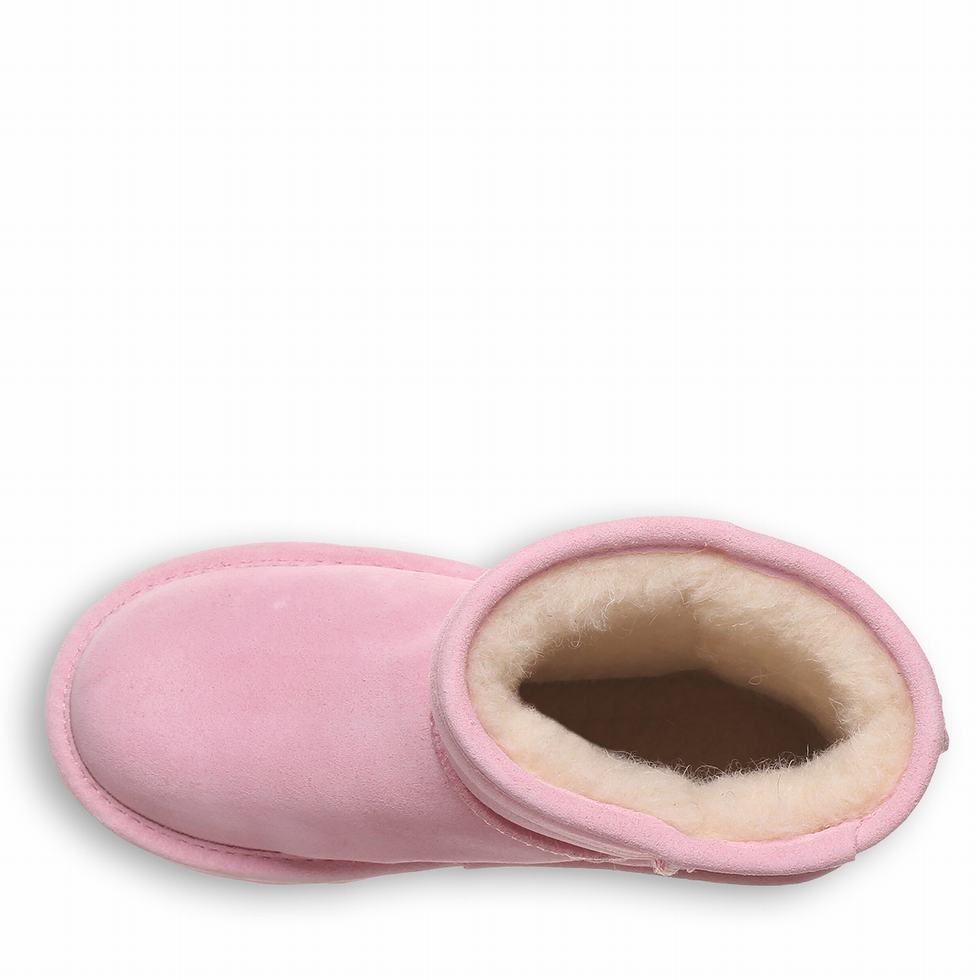 Kozaki Dziecięce Bearpaw Elle Youth Różowe | LVX5994KA