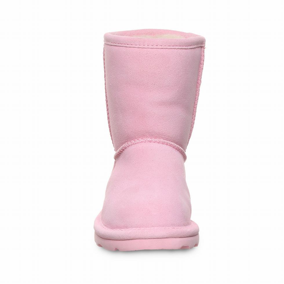 Kozaki Dziecięce Bearpaw Elle Youth Różowe | LVX5994KA