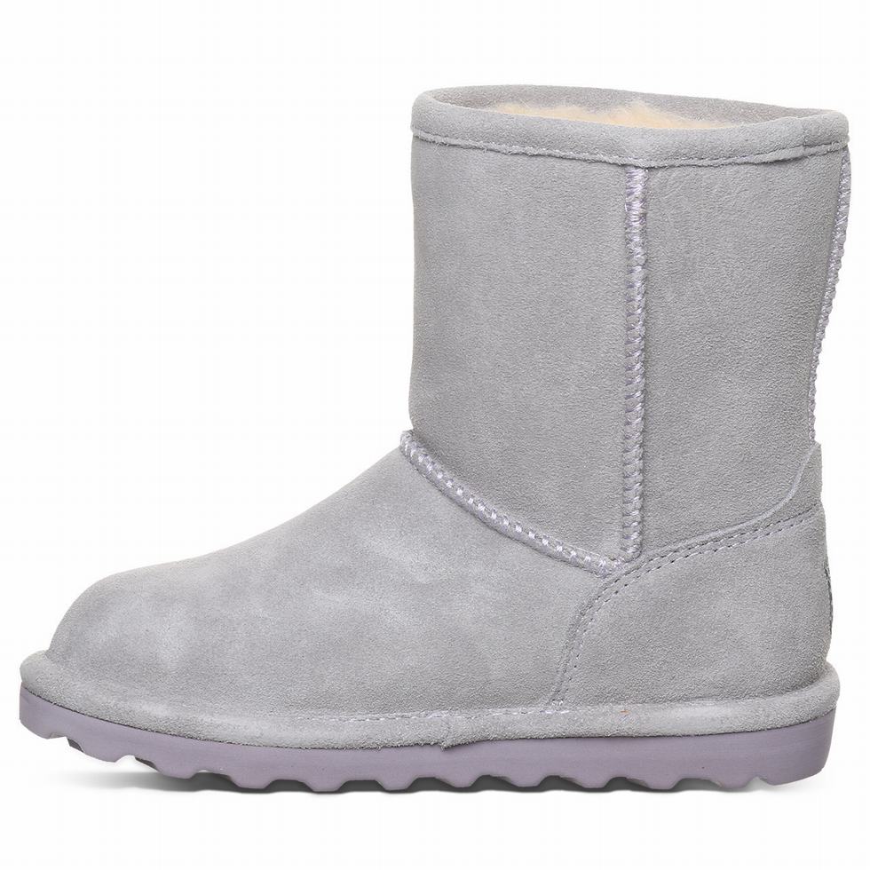 Kozaki Dziecięce Bearpaw Elle Youth Szare | PID6468SU