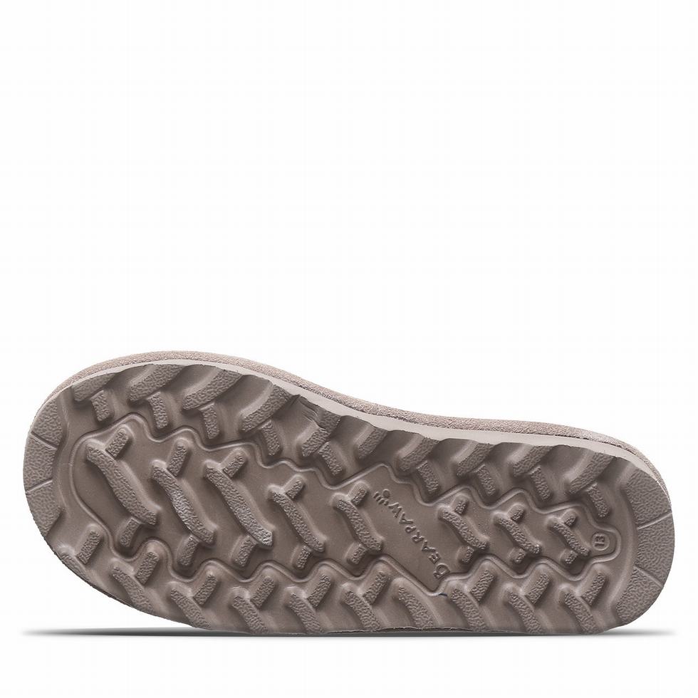 Kozaki Dziecięce Bearpaw Eloise Youth Szare | QOI664WG