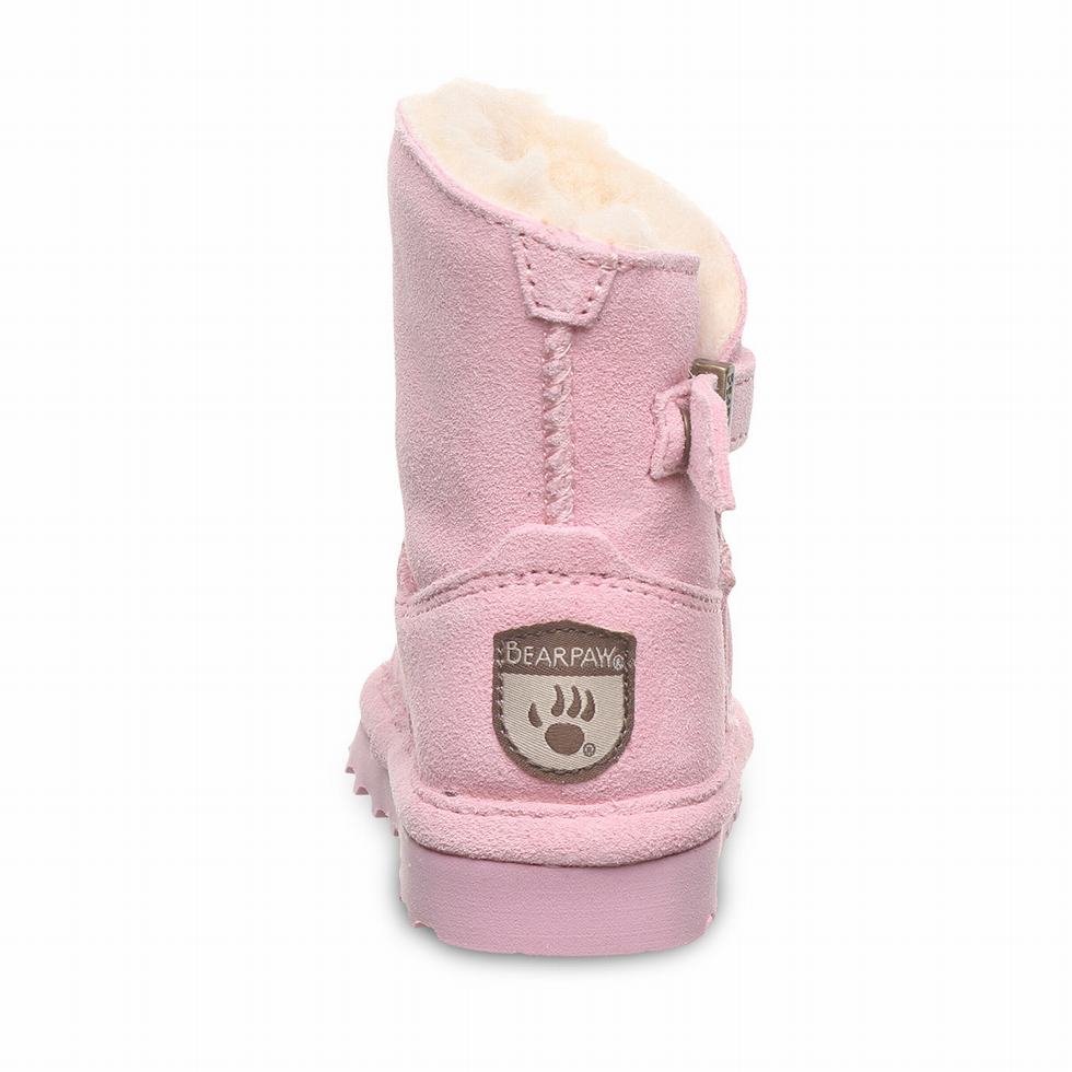 Kozaki Dziecięce Bearpaw Isabelle Toddler Różowe | RNH3356KB