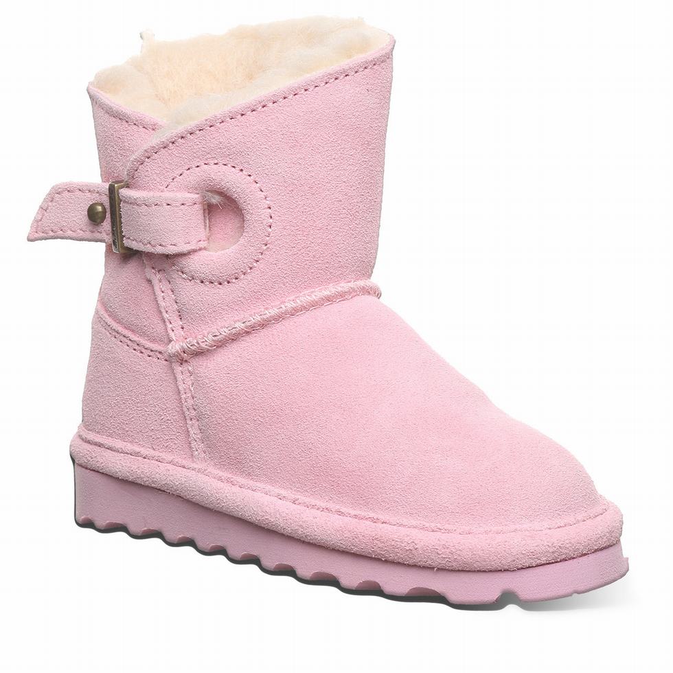 Kozaki Dziecięce Bearpaw Isabelle Toddler Różowe | RNH3356KB