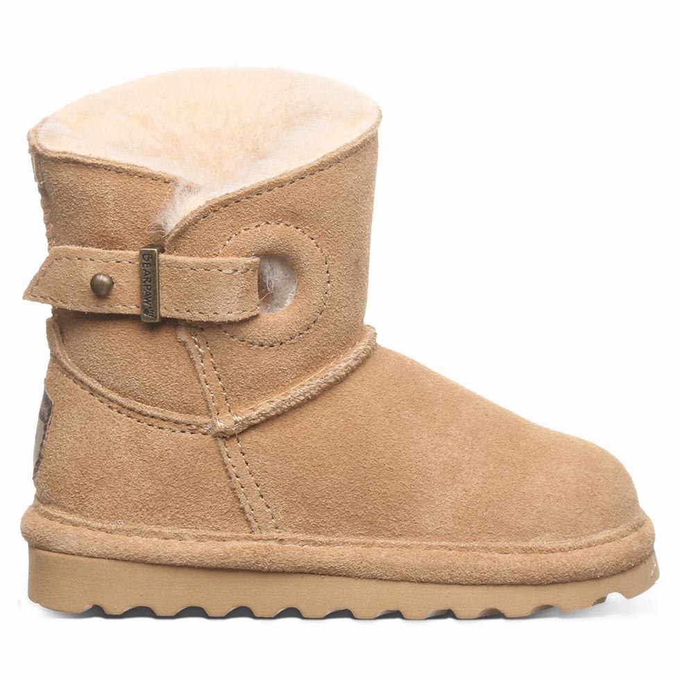 Kozaki Dziecięce Bearpaw Isabelle Toddler Brązowe | KDQ4563VU