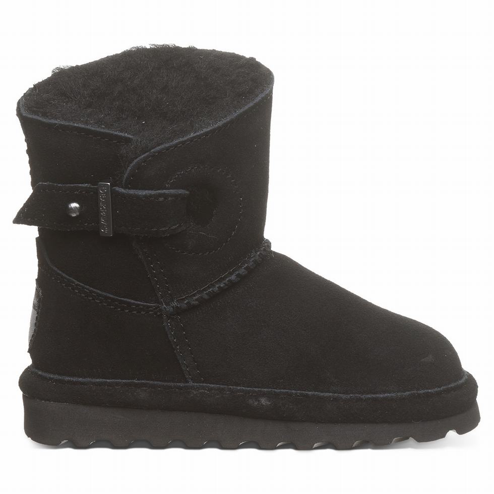 Kozaki Dziecięce Bearpaw Isabelle Toddler Czarne | XWW7749CV