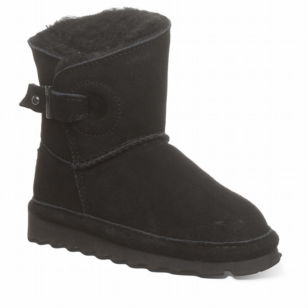 Kozaki Dziecięce Bearpaw Isabelle Toddler Czarne | XWW7749CV