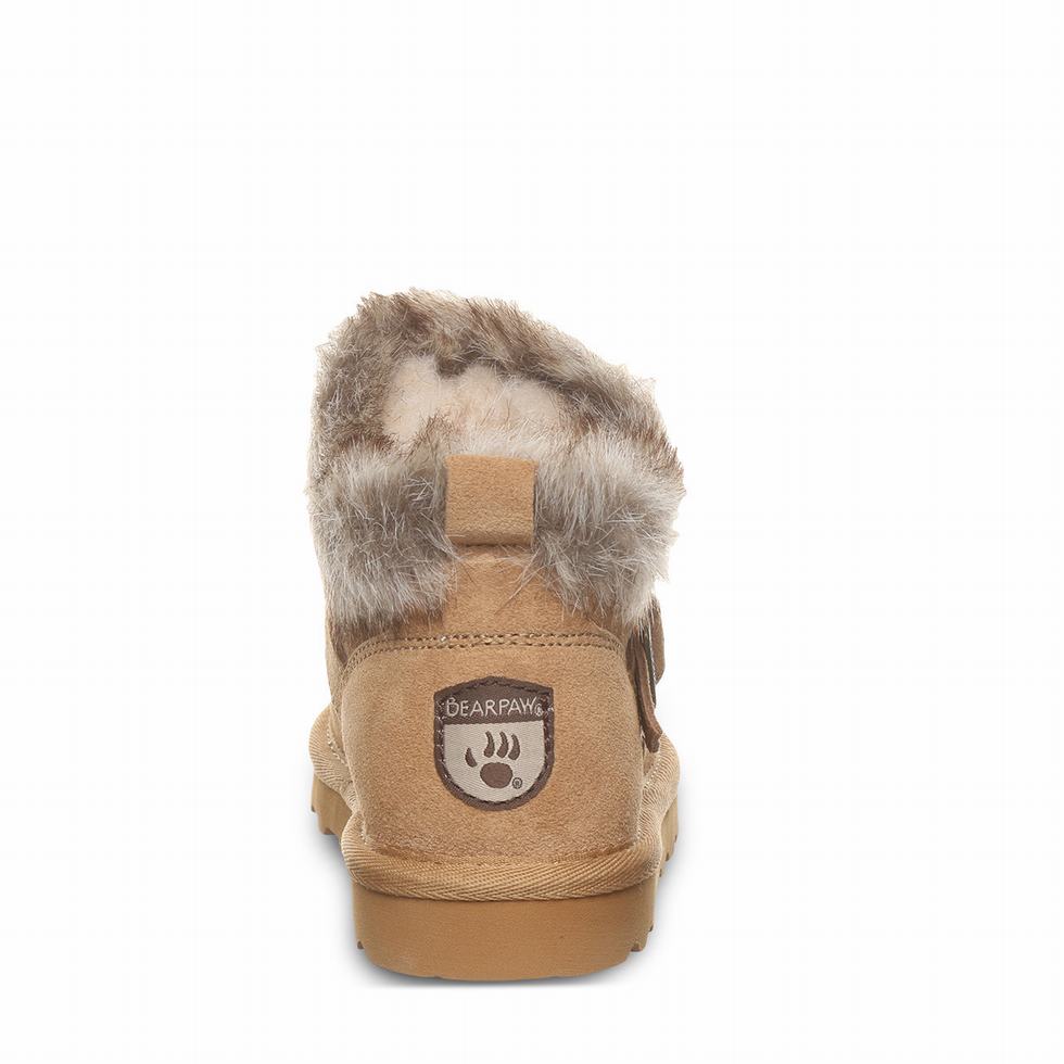 Kozaki Dziecięce Bearpaw Jasmine Youth Brązowe | CSW5352RI