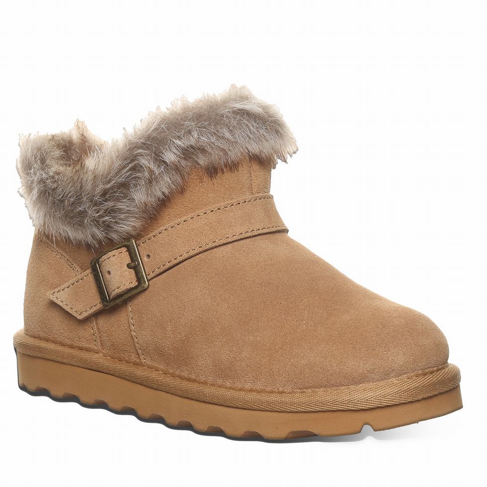 Kozaki Dziecięce Bearpaw Jasmine Youth Brązowe | CSW5352RI